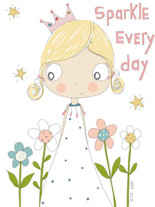 Sparkle Every Day greeting card