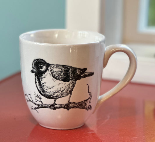 Warbler large coffee / tea mug