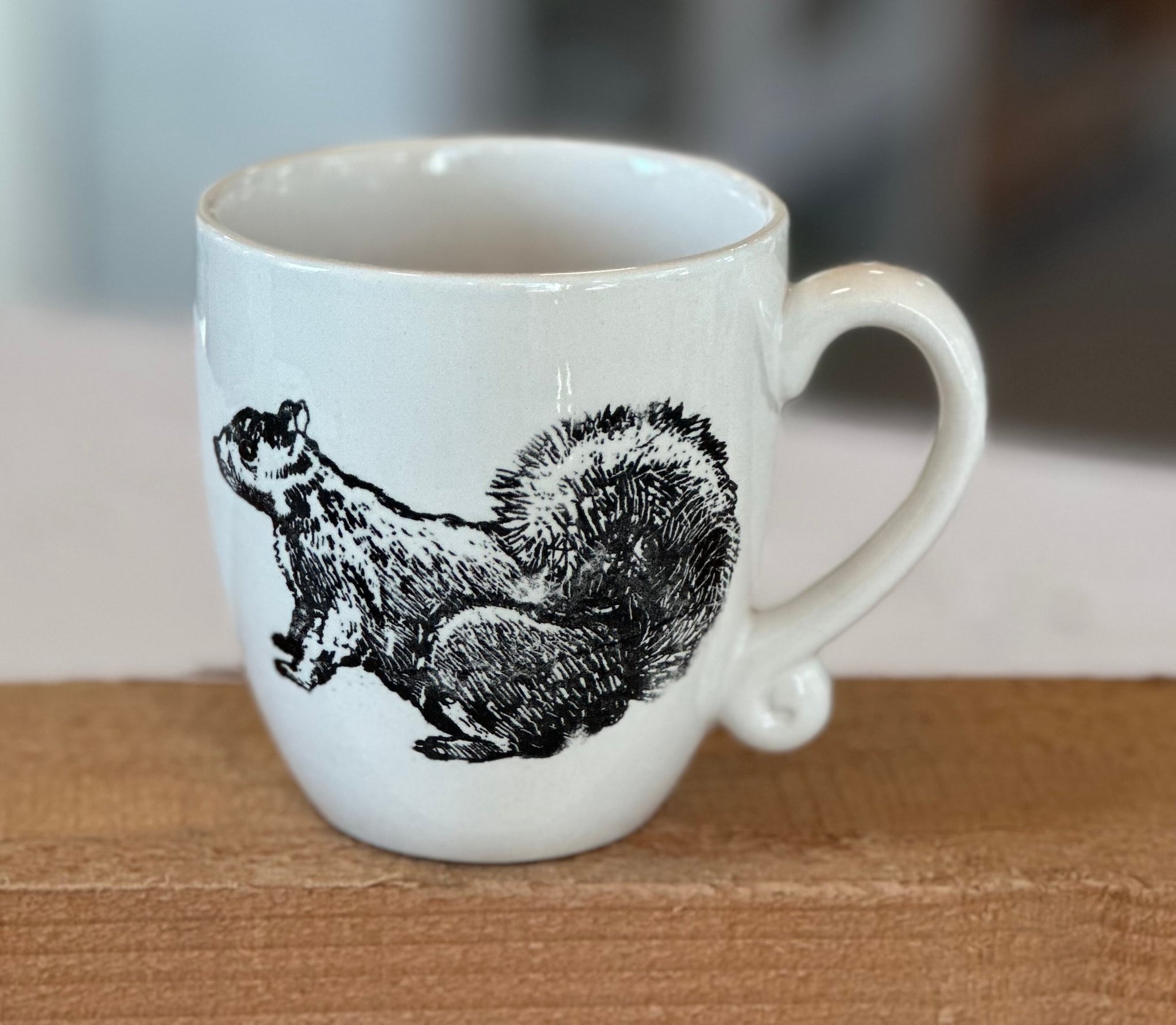 Squirrel mug