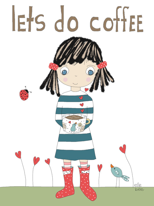 Let’s do Coffee greeting card