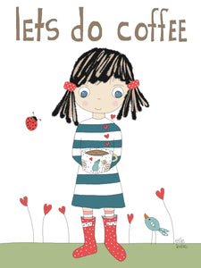 Let’s do Coffee greeting card