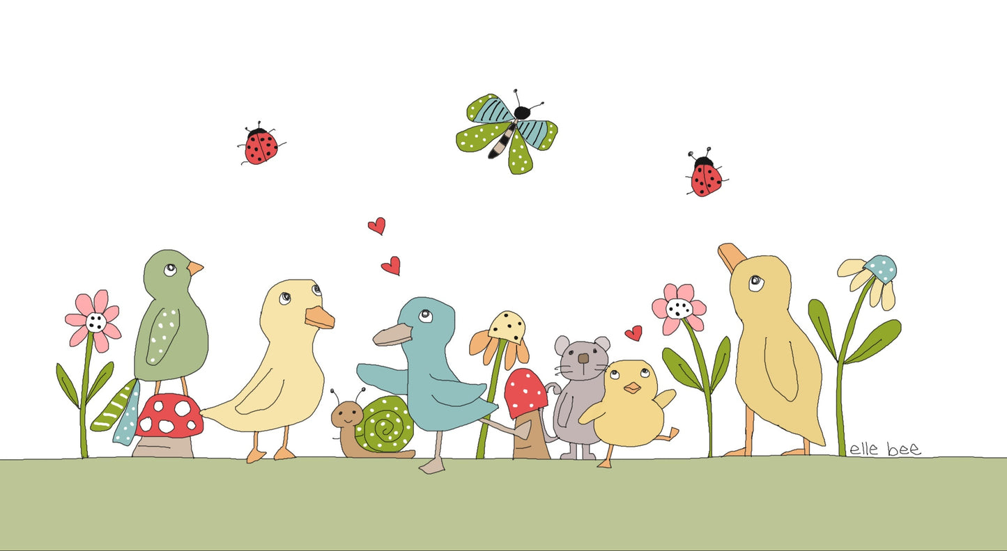 Thank you greeting card