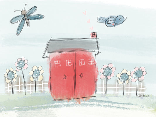 Welcome to your new home greeting card