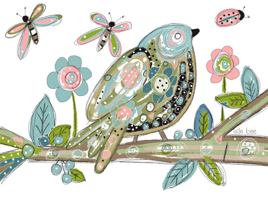 Oh so pretty greeting card