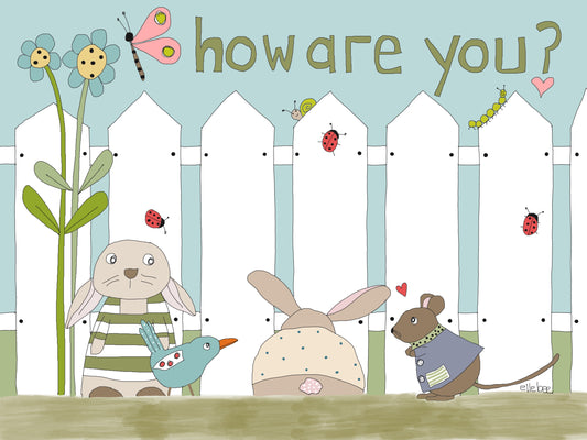 How are you? greeting card