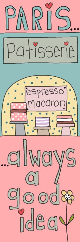 Paris…always a good idea bookmark
