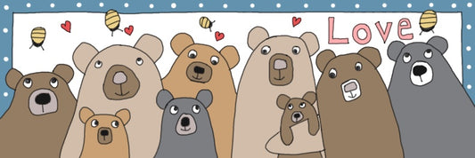 Love bears bookmark