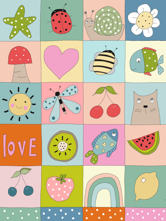 Favourite things greeting card