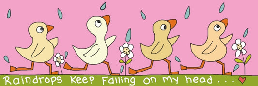 4 Ducks in the rain Bookmark