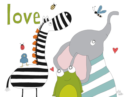 Love greeting card