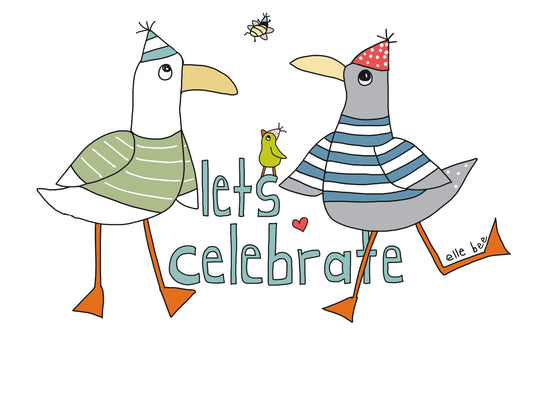 Let’s celebrate! greeting card
