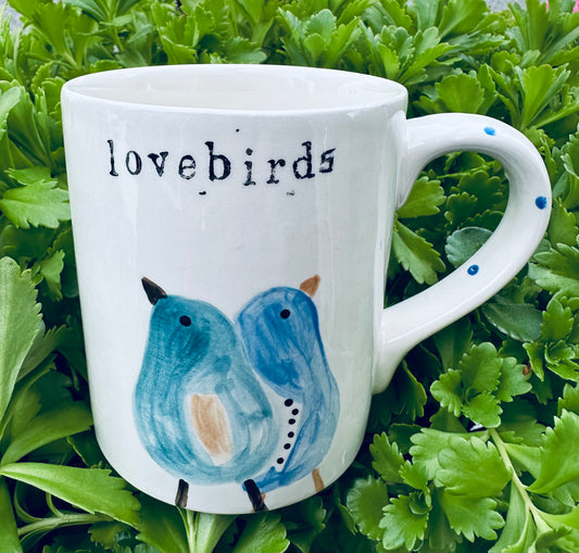 Love birds mug