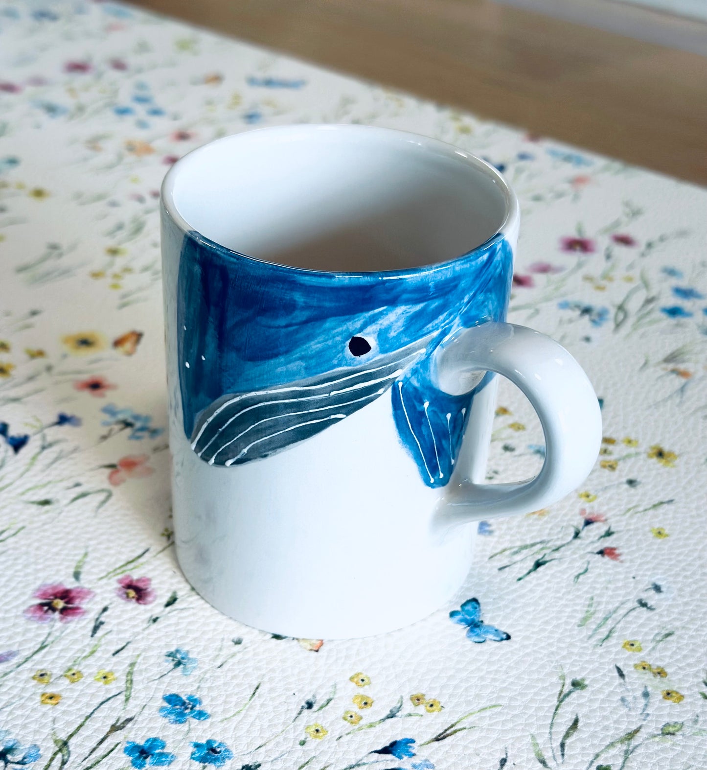 Hello there whale mug