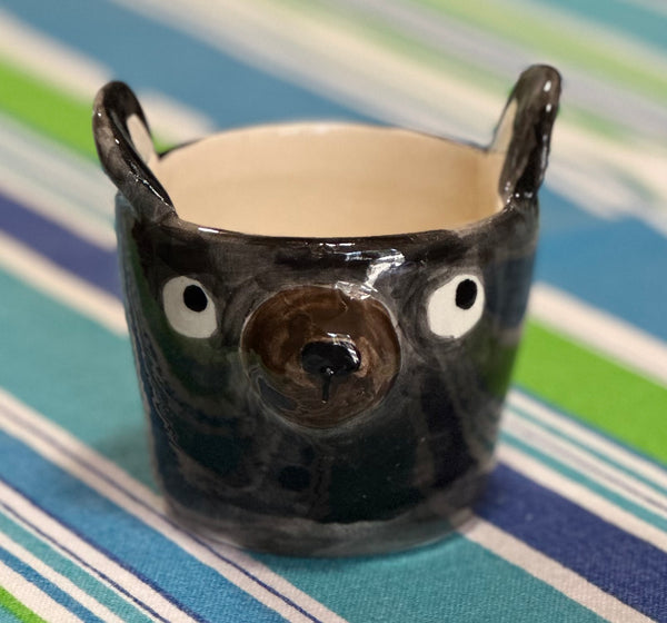 Black Bear love planter