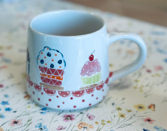 Cupcake table mug