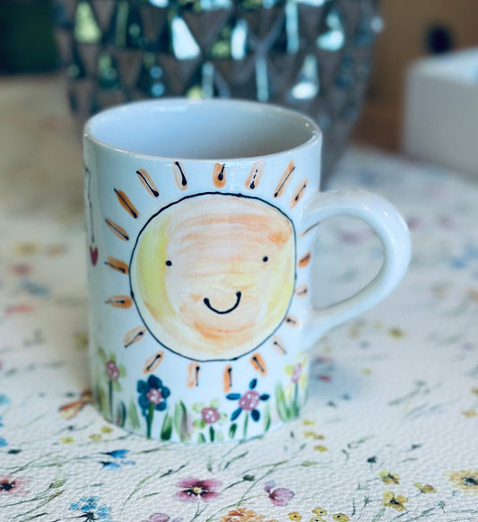 You warm my heart mug