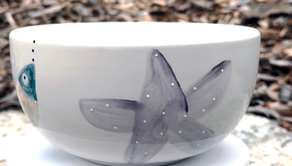 Sunshine Coast starfish cereal bowl