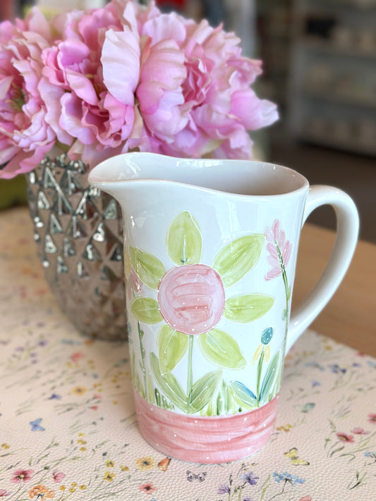 Wildflower Garden large jug / vase