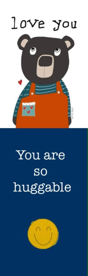 Love you / huggable bookmark