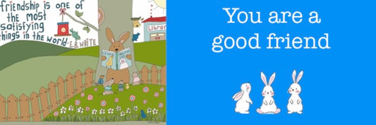 You are a good friend bookmark