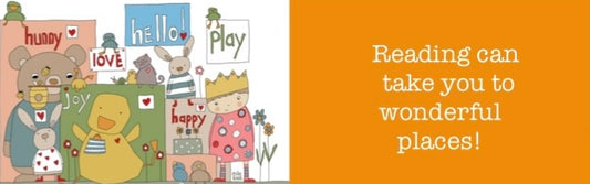Reading can take you to wonderful places bookmark