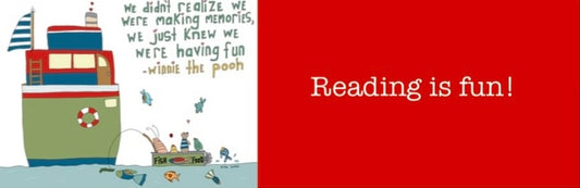 Reading is fun! bookmark