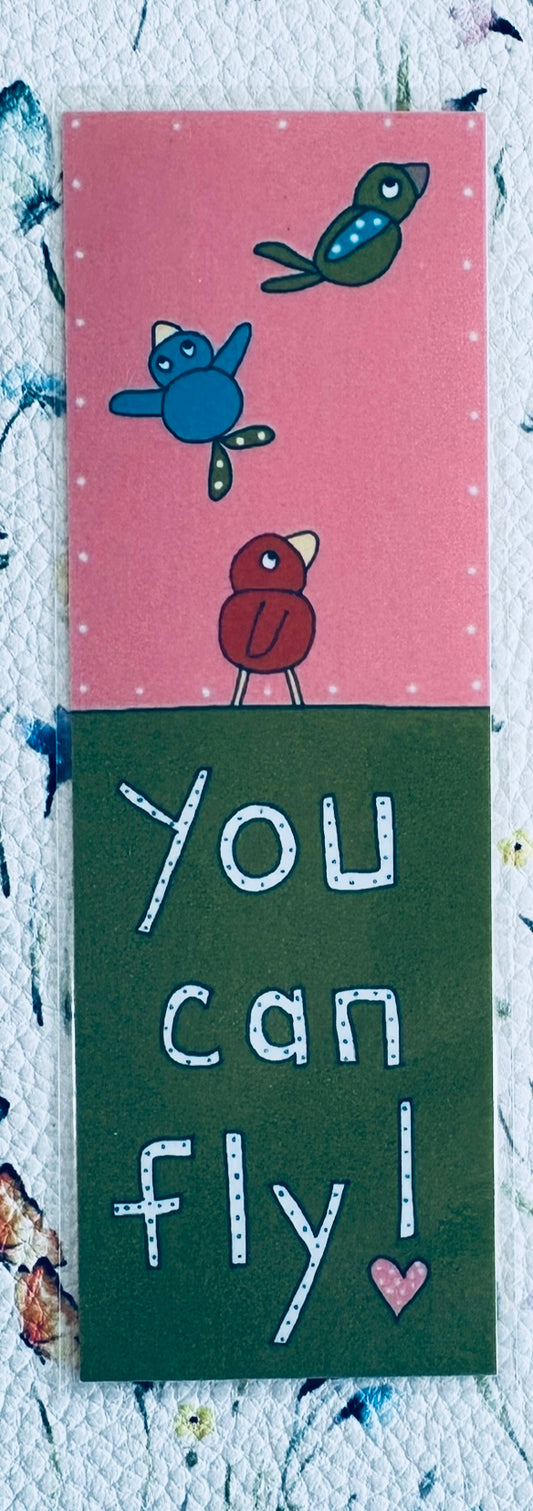 You can fly! Bookmark