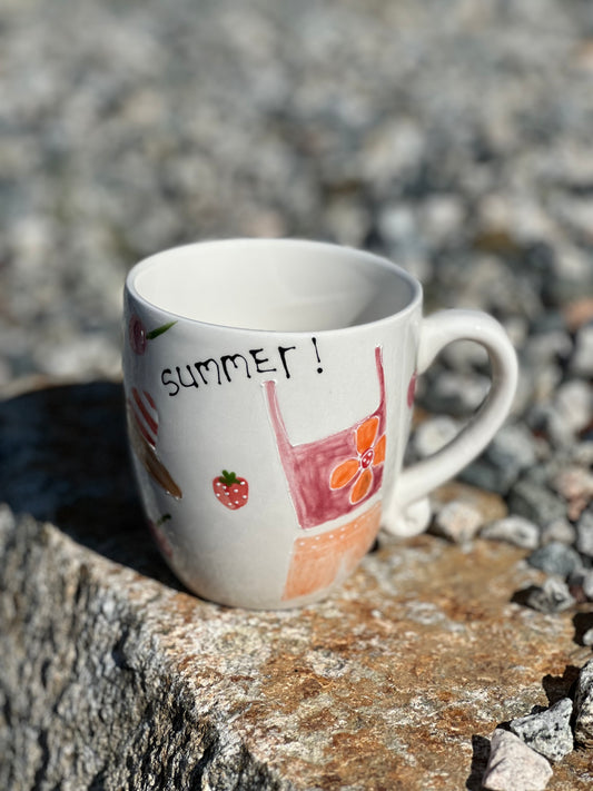 Summer essentials mug
