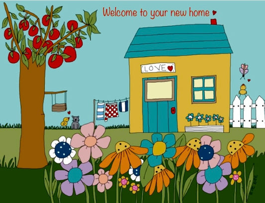 Welcome to your Love Cottage greeting card
