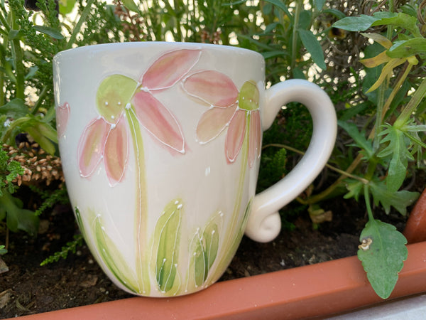 Pink Daisy mug