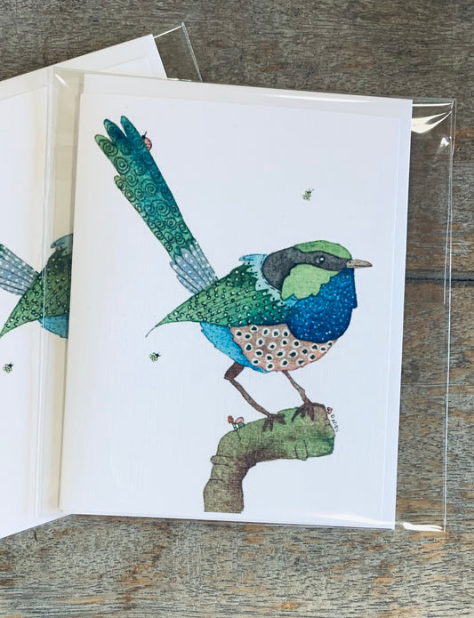 “Little Bandit on a Branch” Greeting card