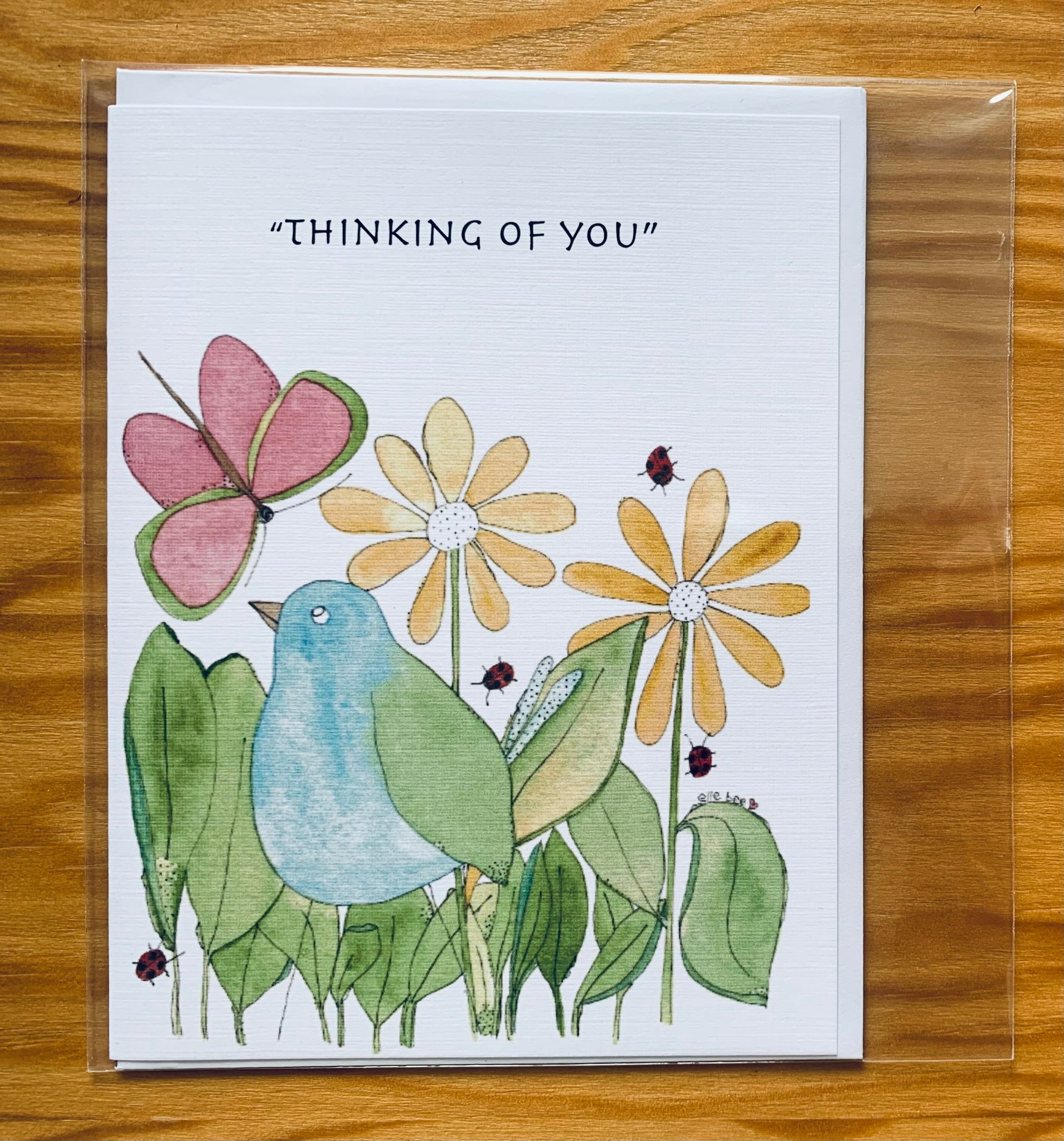 "Thinking of you (daisy)" greeting card