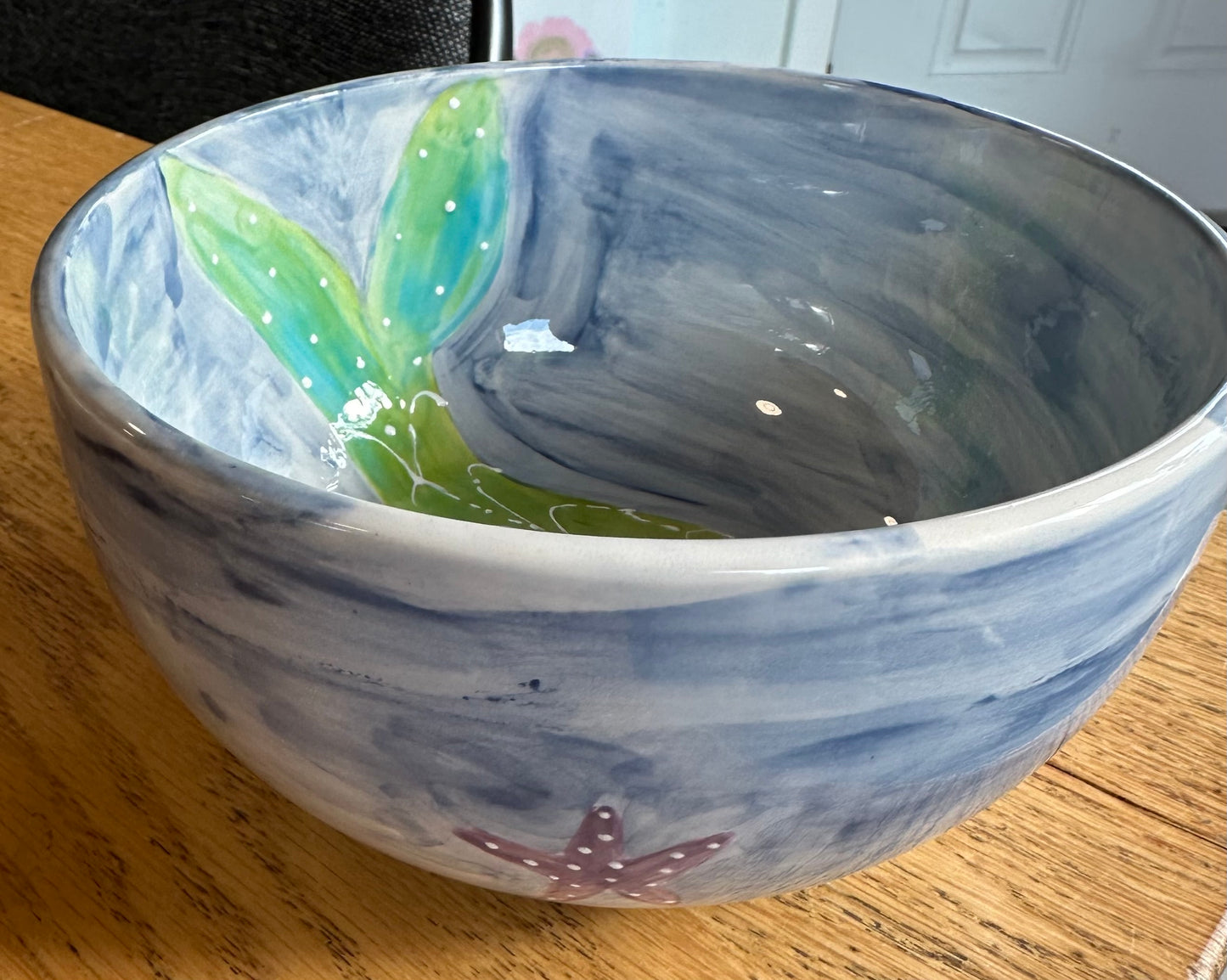 Mermaid cereal bowl