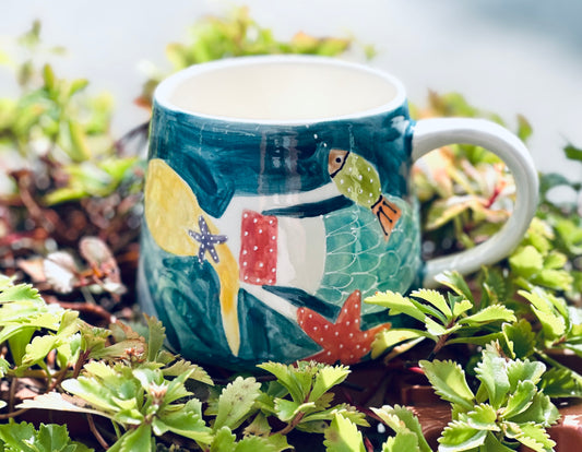 Mermaid & Friends mug