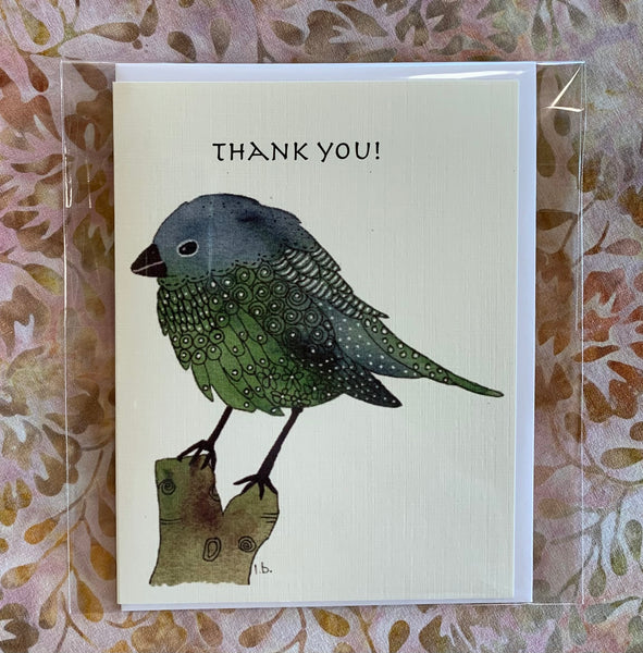 “Thank you” greeting card