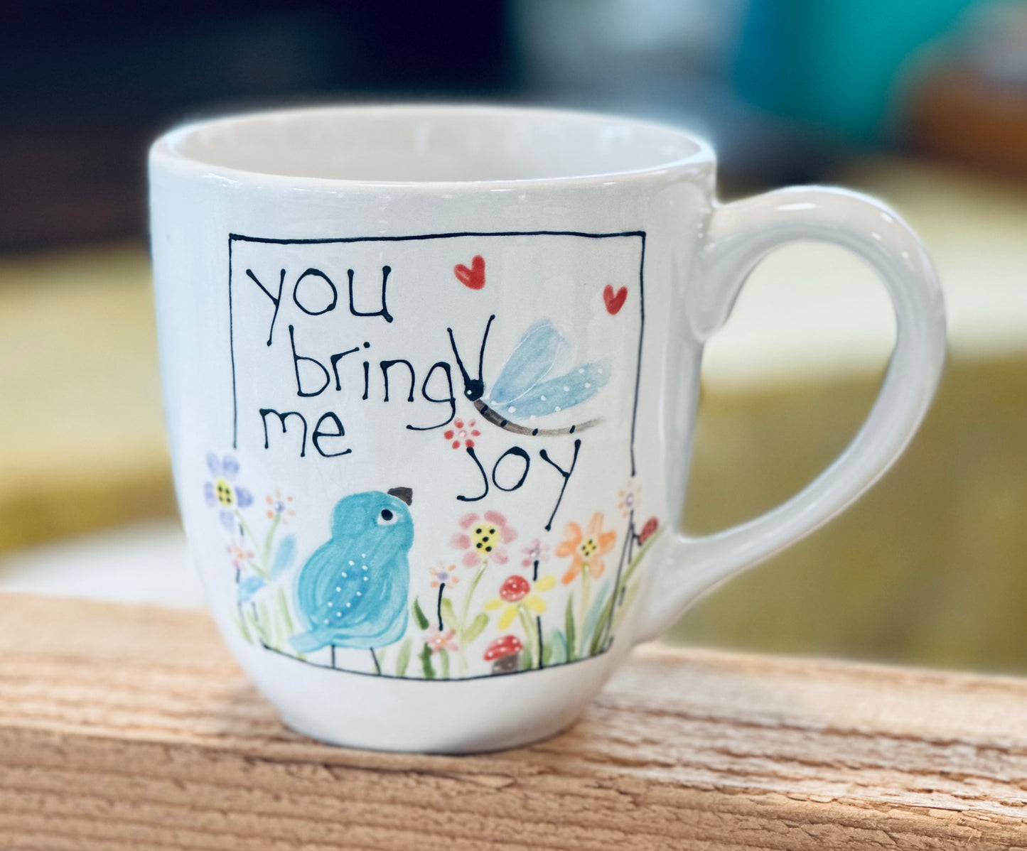 You bring me joy large coffee / tea mug