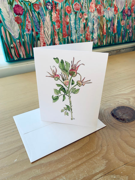 Greeting card "Botanical"