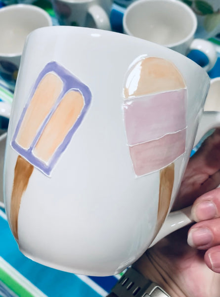 “Summer popsicles” large coffee / tea mug