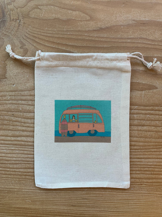 Surf Van - drawstring bag