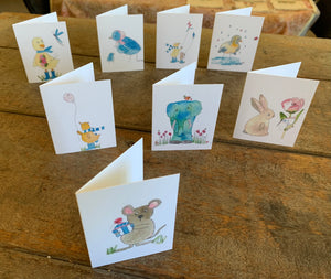 Gift enclosure cards set of 8