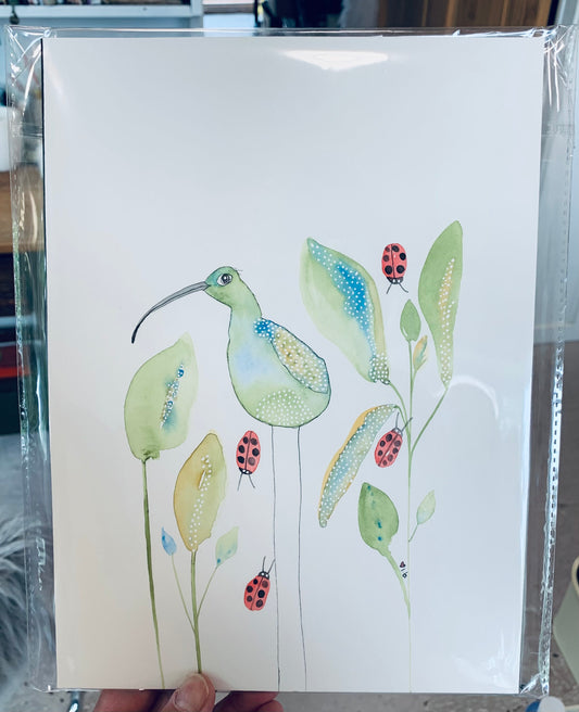 Original watercolour “Incognito”