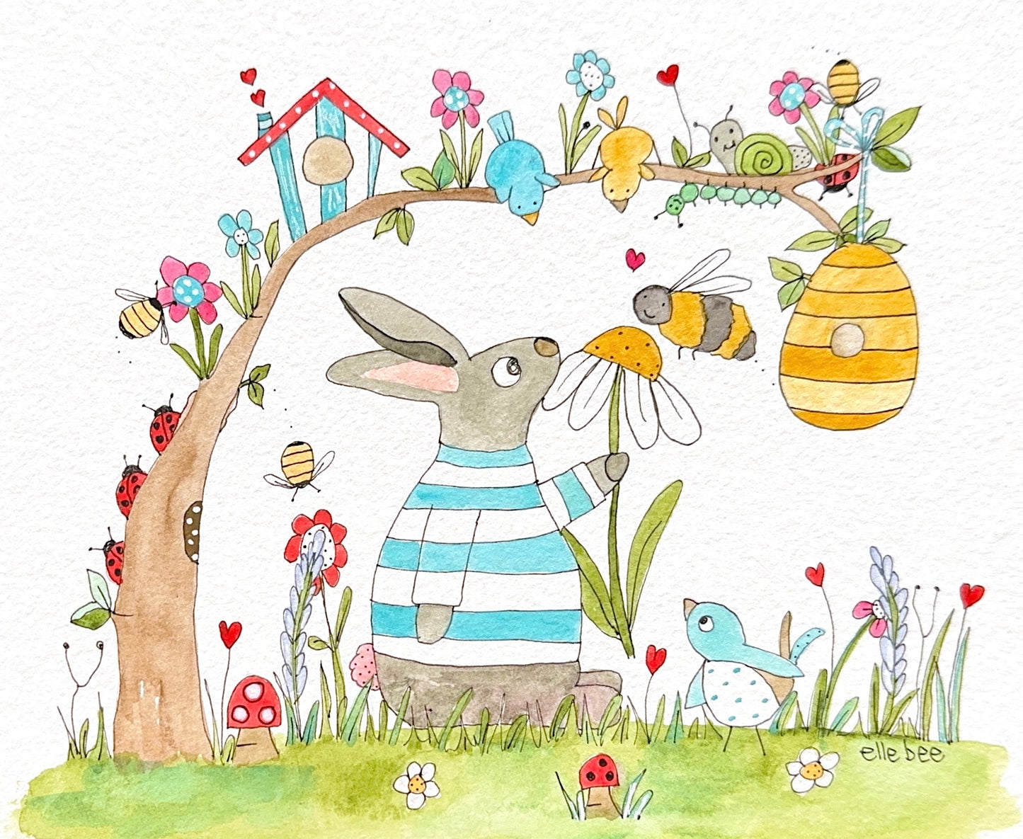 Your’e the bees knees greeting card