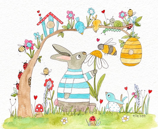 Your’e the bees knees greeting card