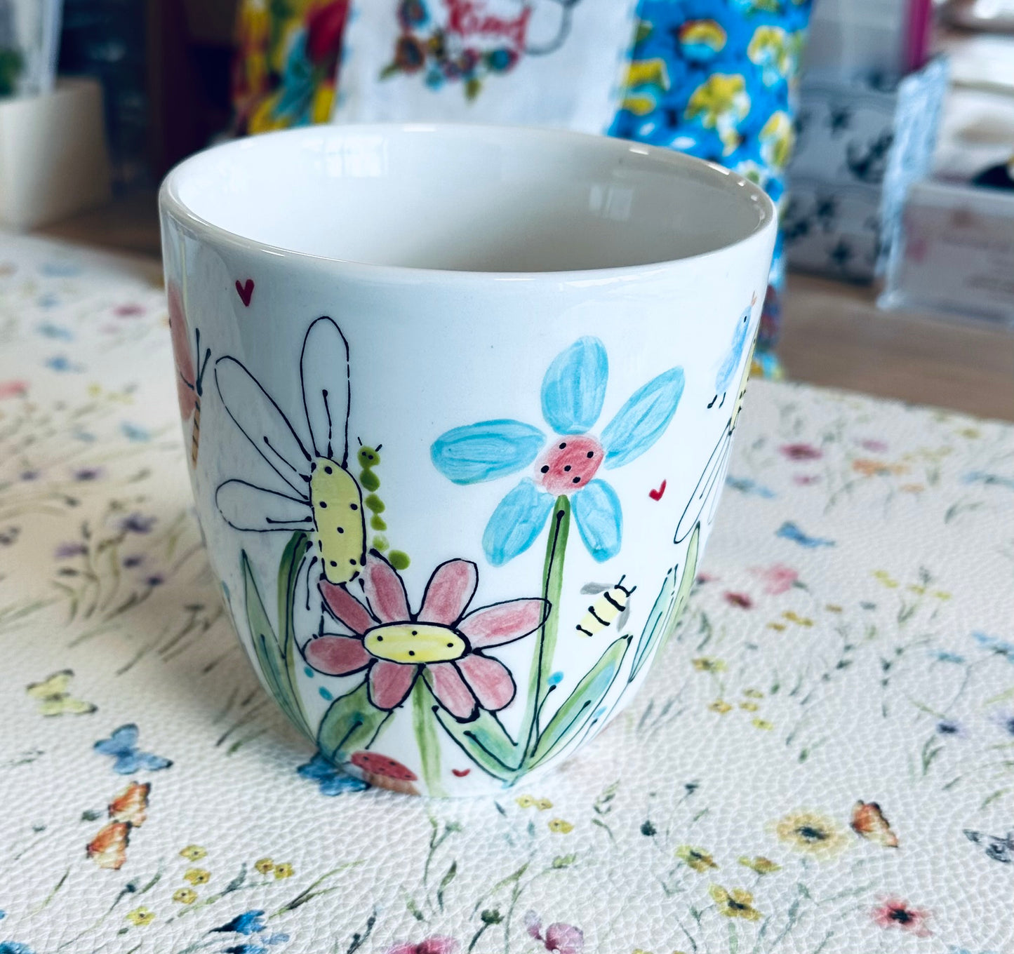 Daisy large coffee / tea mug