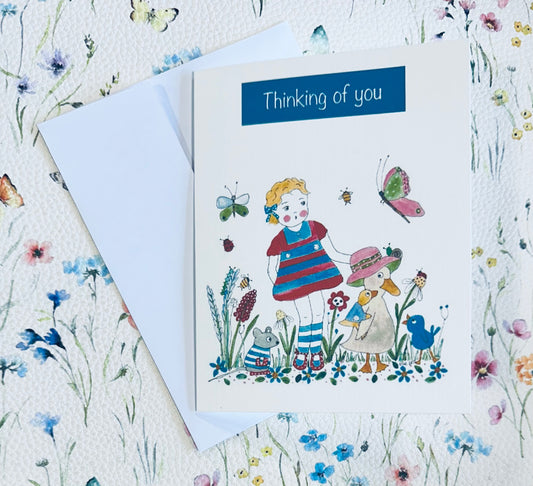 Thinking of you greeting card