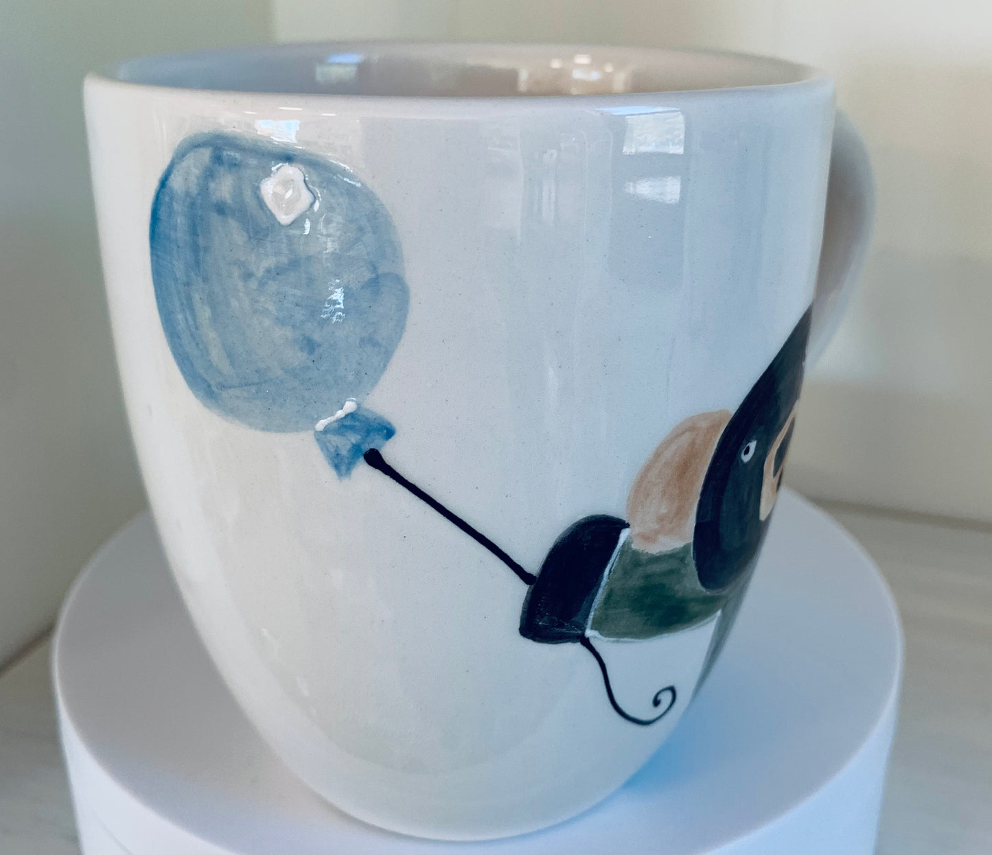 "Black Bears Balloon” mug