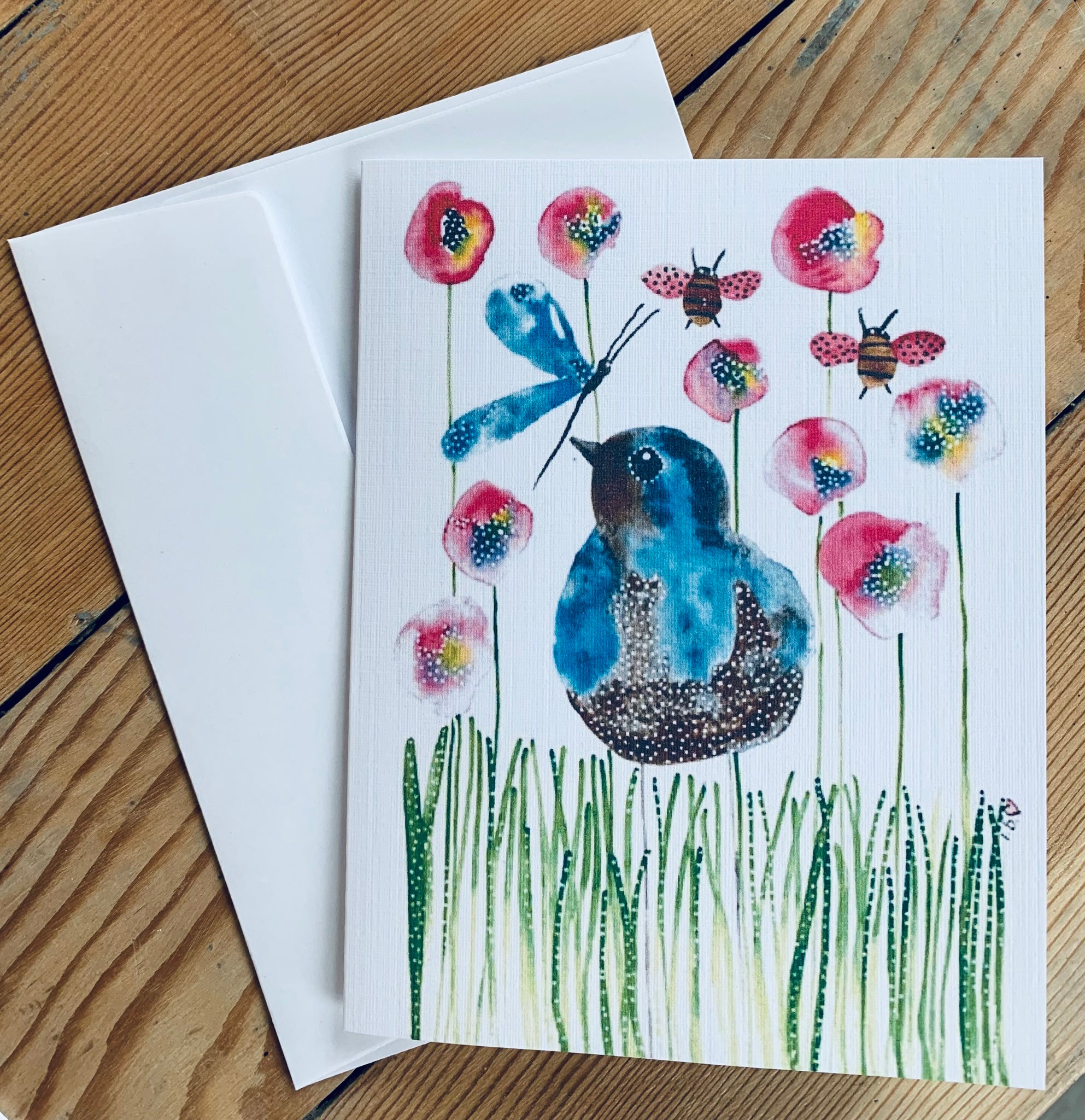 “Bluebell” greeting card