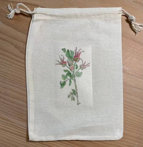 “Botanical” - drawstring bag