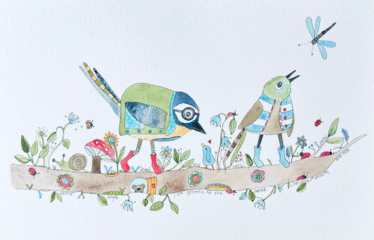 You are cherished Original watercolour