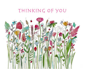 Thinking of you Wild Garden greeting card